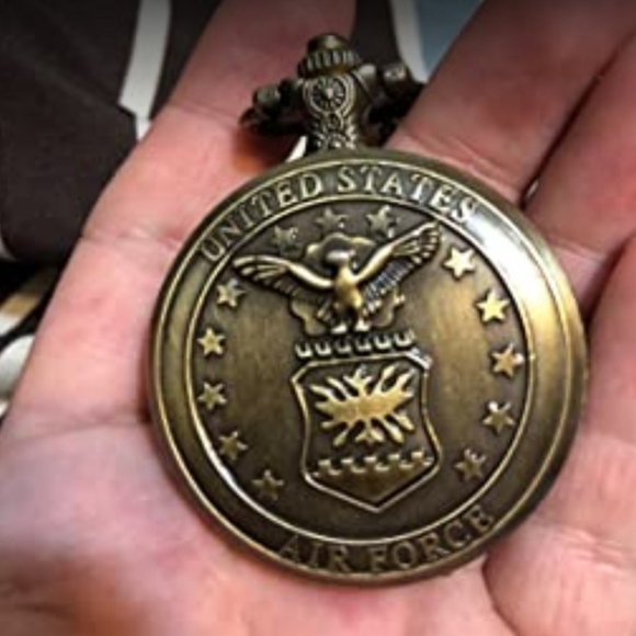 Air Force Pocket Watch - Picture 1 of 3